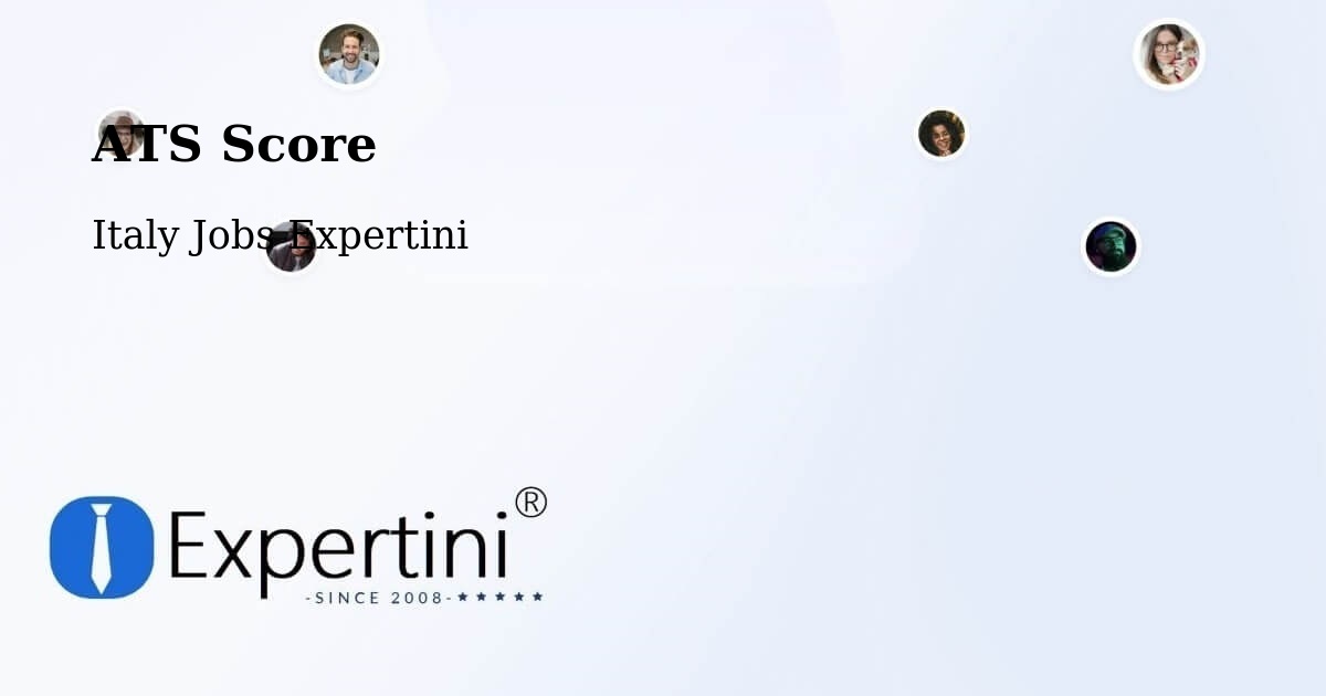 Resume ATS Score & Job Description Match Tool – Prezza - Italy Jobs Expertini