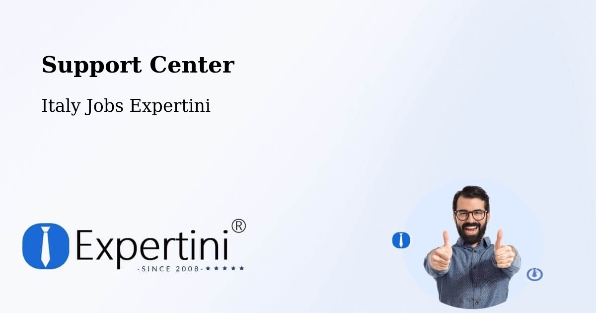 Support Services – Prezza - Italy Jobs Expertini